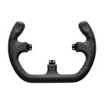 Asetek Racing® Open D Black Leather Rim