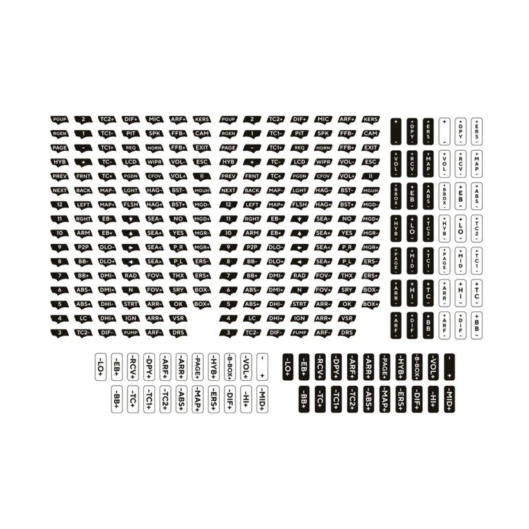 Asetek Racing® Sticker Sheet